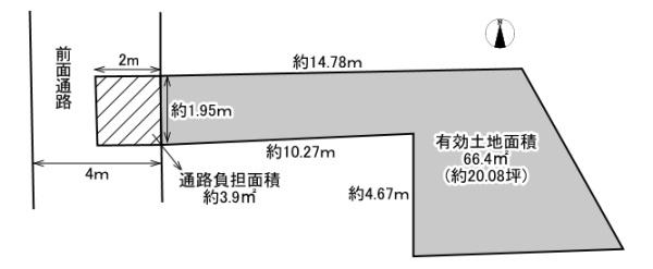 大東市谷川２丁目の売土地