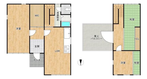 大東市寺川5丁目の中古一戸建