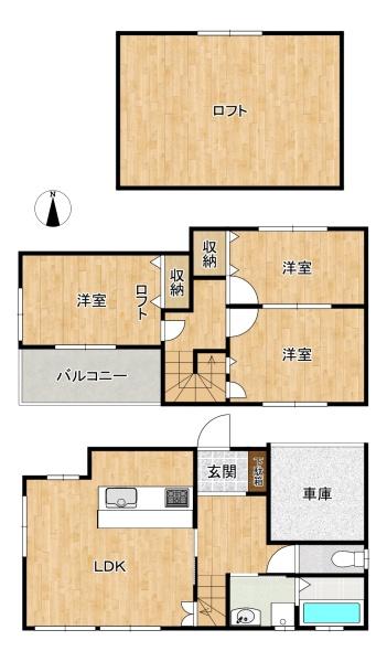東大阪市稲田新町3丁目の中古一戸建