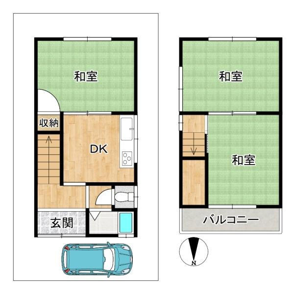 大東市氷野３丁目の中古一戸建て