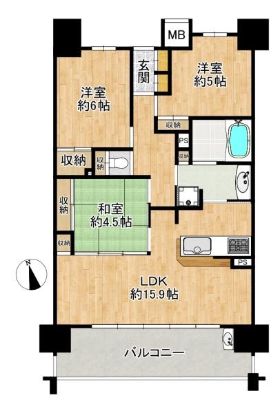 シェルメール長堂　中古マンション
