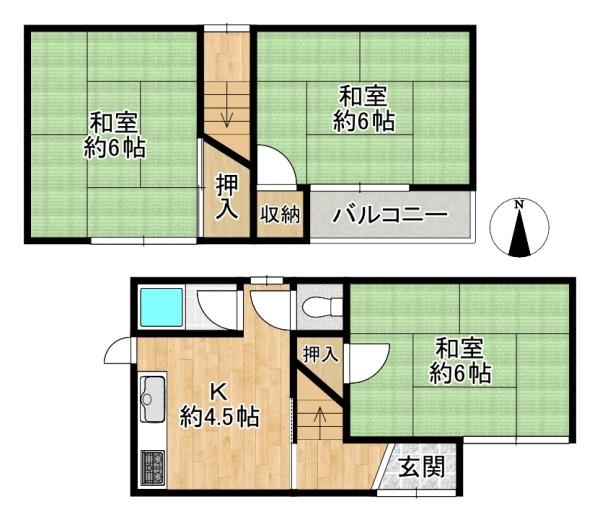 東大阪市三島１丁目の中古一戸建て