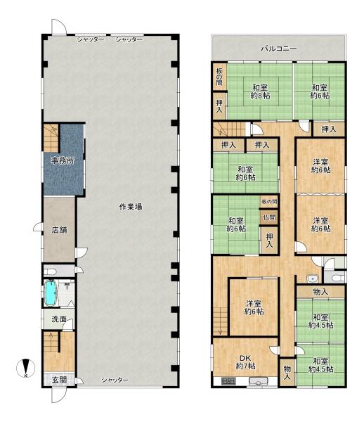 大阪市生野区巽北２丁目の中古一戸建て