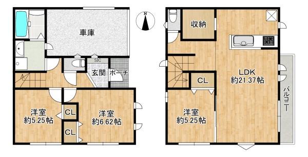 東大阪市加納２丁目の新築一戸建