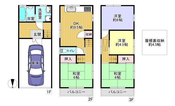 大東市野崎１丁目の中古一戸建て