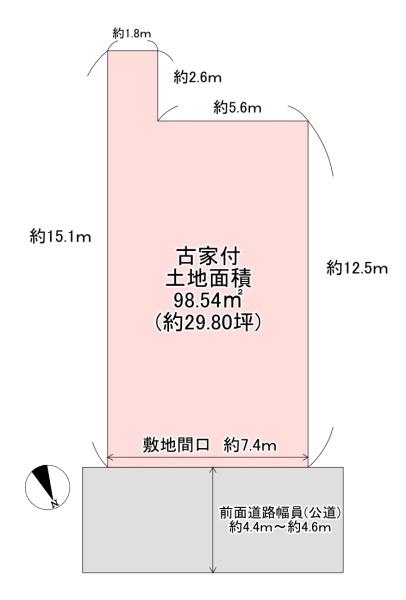 東大阪市南荘町の土地