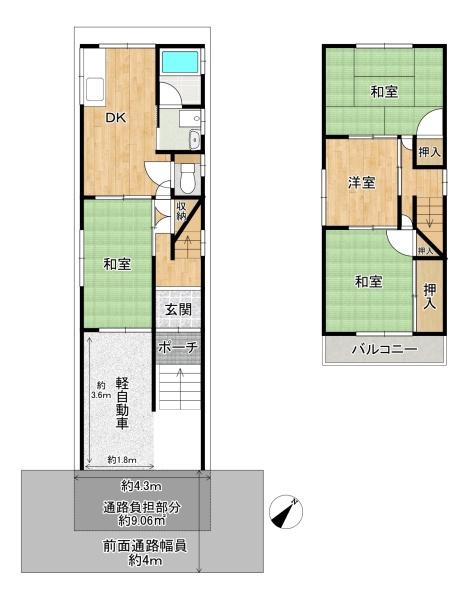 門真市大池町の中古一戸建