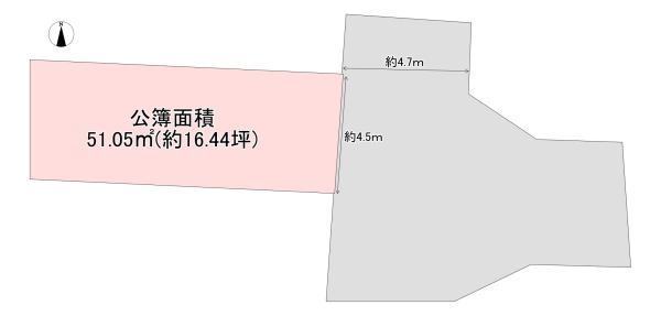 大東市氷野２丁目の土地