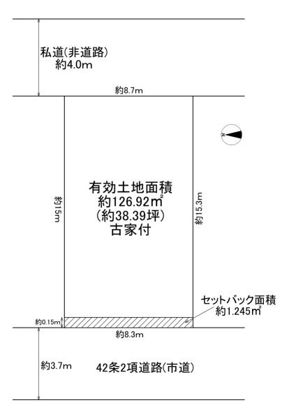 東大阪市喜里川町の土地