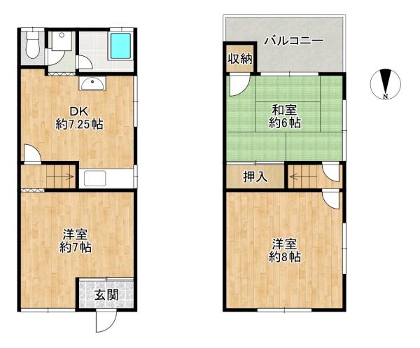 東大阪市末広町の中古一戸建て