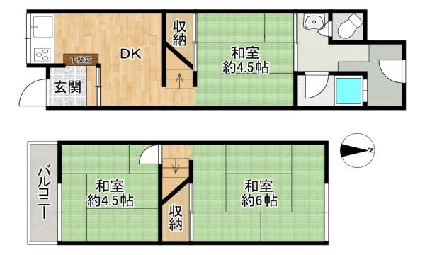 高槻市津之江町３丁目の中古一戸建て