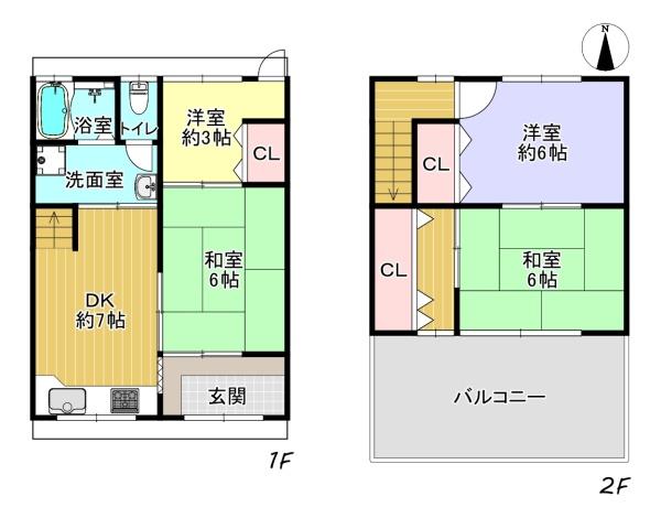 東大阪市稲田本町１丁目の中古一戸建て