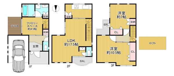 東大阪市小阪本町２丁目の中古一戸建