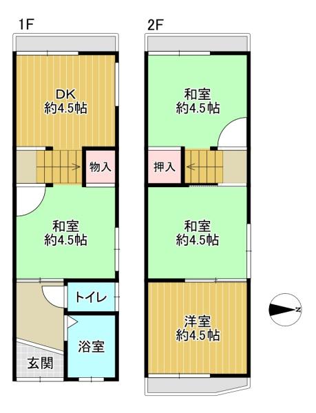 四條畷市米崎町の中古一戸建