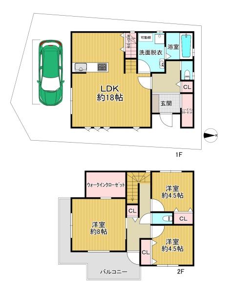 四條畷市南野２丁目の中古一戸建