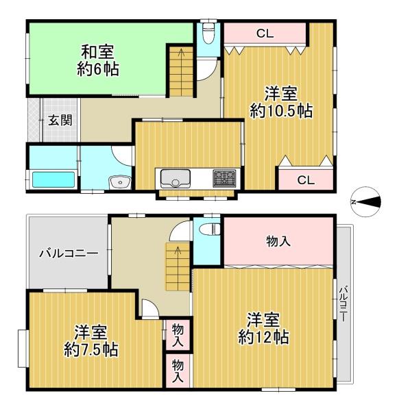 東大阪市新池島町１丁目の中古一戸建