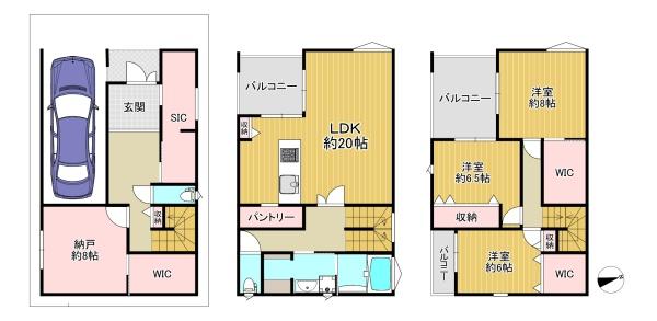 東大阪市小阪２丁目の新築一戸建