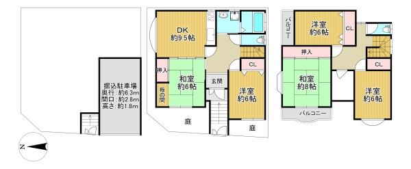 東大阪市客坊町の中古一戸建