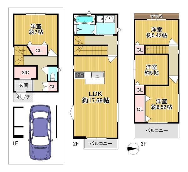 東大阪市花園東町２丁目の新築一戸建