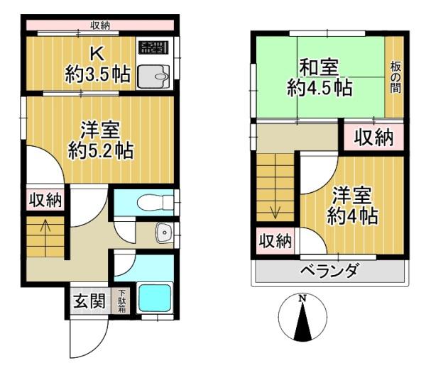 東大阪市中石切町５丁目の中古一戸建