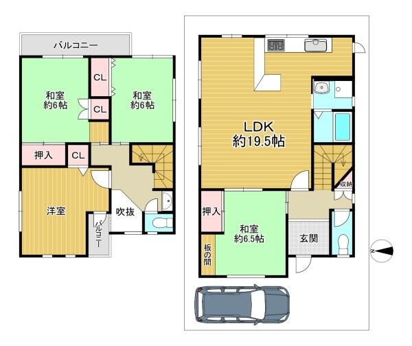 東大阪市加納８丁目の中古一戸建