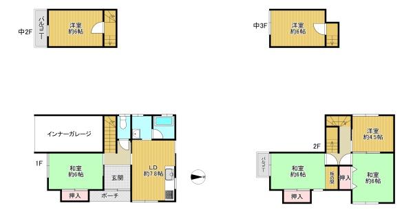東大阪市横小路町４丁目の中古一戸建