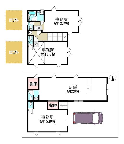 東大阪市稲田本町２丁目　店舗・事務所