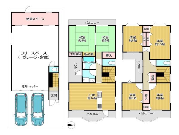 大東市御供田５丁目の中古一戸建