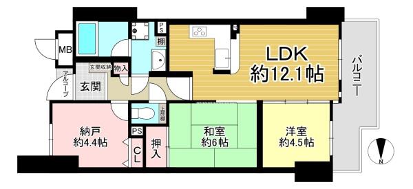 藤和ライブタウン四条畷中古マンション