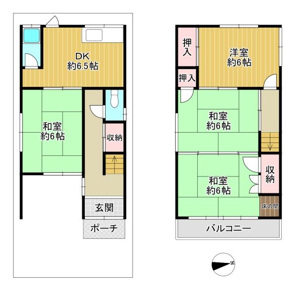 大東市南津の辺町の中古一戸建