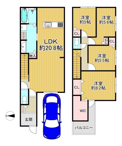 東大阪市中小阪１丁目の売土地