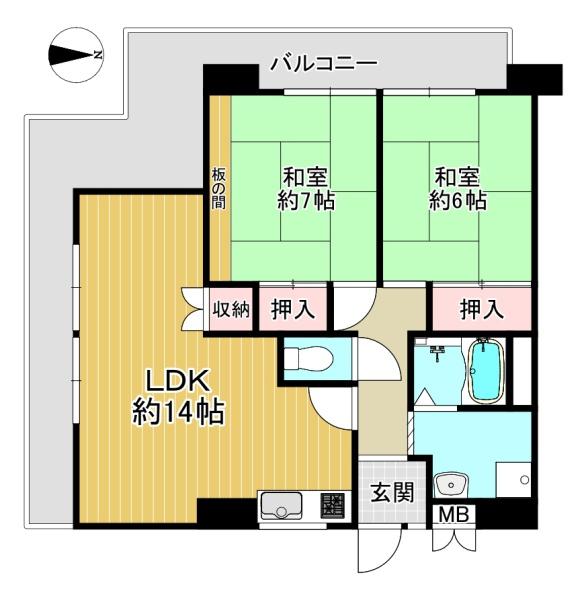 ハイマート弥刀２番館　中古マンション
