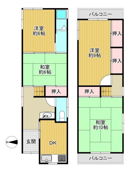 東大阪市河内町の中古一戸建