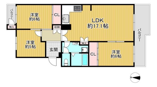 住道駅前住宅２２号棟　中古マンション