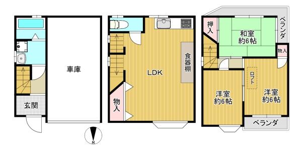 四條畷市中野３丁目の中古一戸建