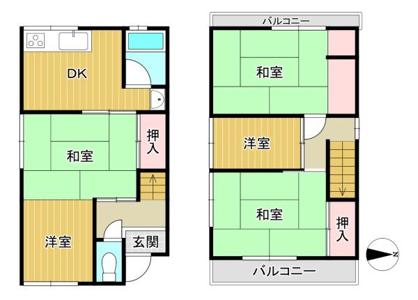 東大阪市岩田町６丁目の中古一戸建
