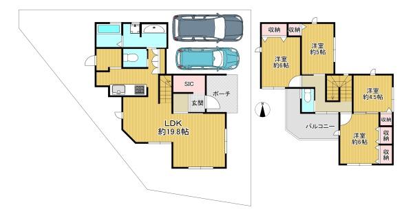 東大阪市池之端町の新築一戸建