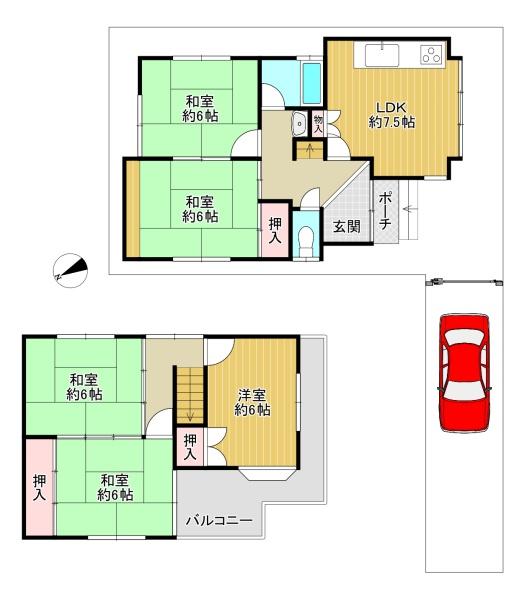 大東市深野４丁目の中古一戸建