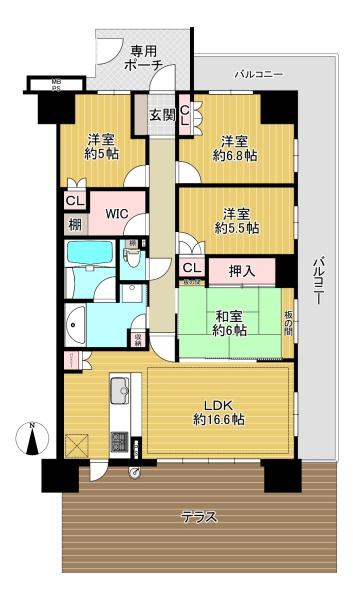 ライオンズ住道グランフォルト　中古マンション