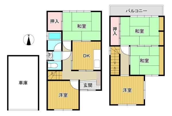 東大阪市三島２丁目の中古一戸建
