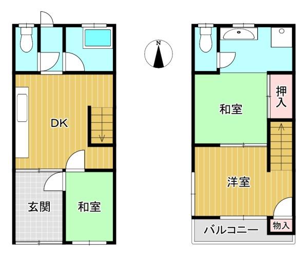 東大阪市鷹殿町の中古一戸建