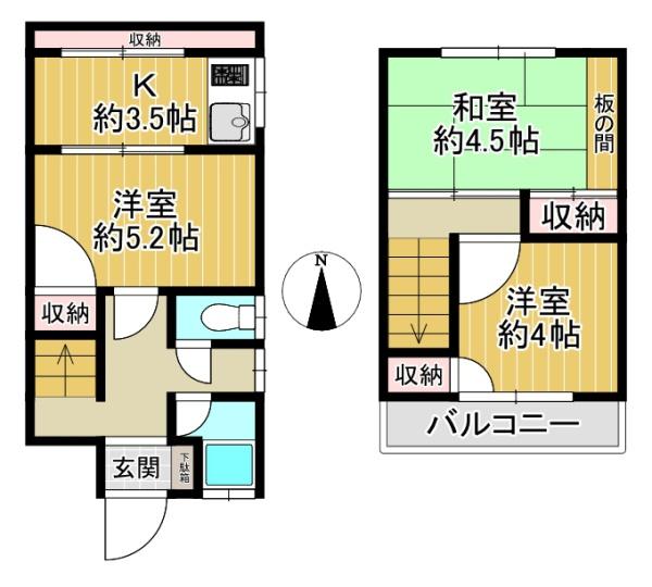 東大阪市中石切町５丁目の中古一戸建