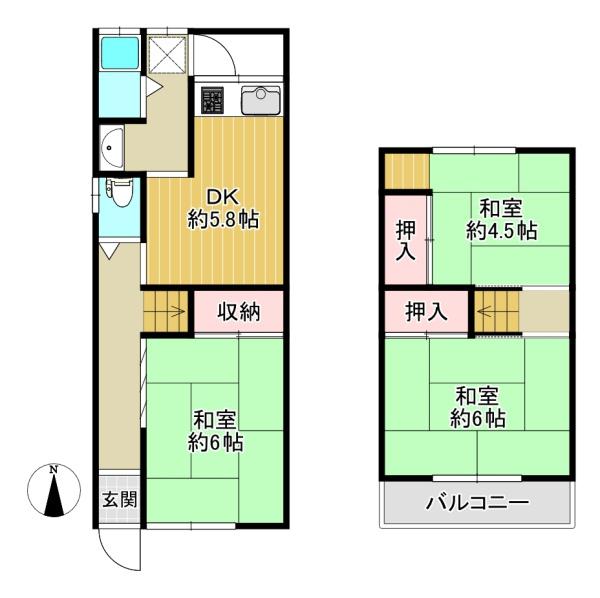 東大阪市喜里川町の中古一戸建