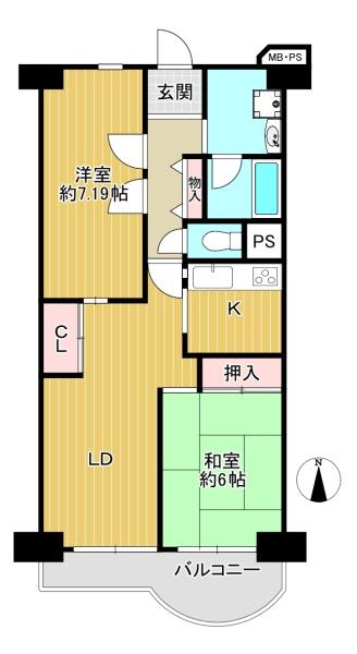八戸ノ里スカイハイツ　中古マンション