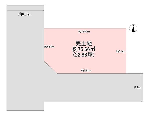 東大阪市吉田３丁目の売土地