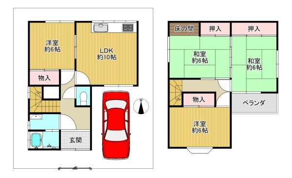 東大阪市末広町の中古一戸建