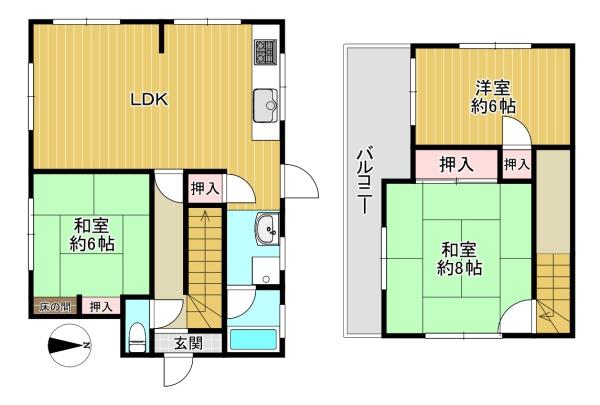 東大阪市日下町２丁目の中古一戸建