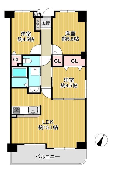 リベルテ新石切　中古マンション