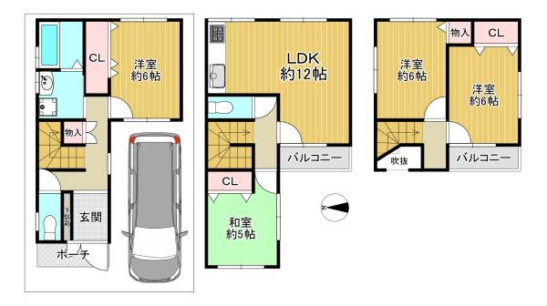 東大阪市横小路町２丁目の中古一戸建