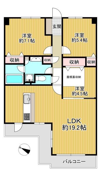 藤和東石切ホームズ見晴らしの丘　中古マンション